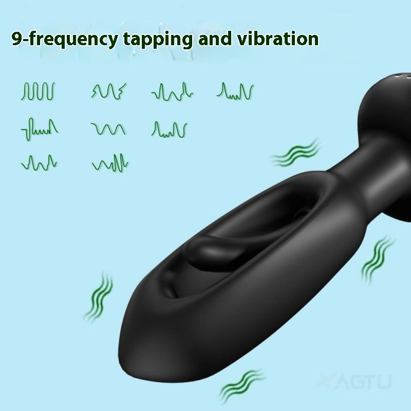 Mobile-Controlled Prostate & Anal Plug with Remote/App Vibration – Silicone USB Rechargeable