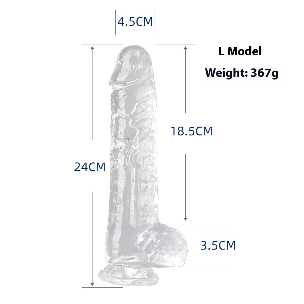 Crystal Crush — Transparent Fantasy Stick in 7 Dirty Sizes