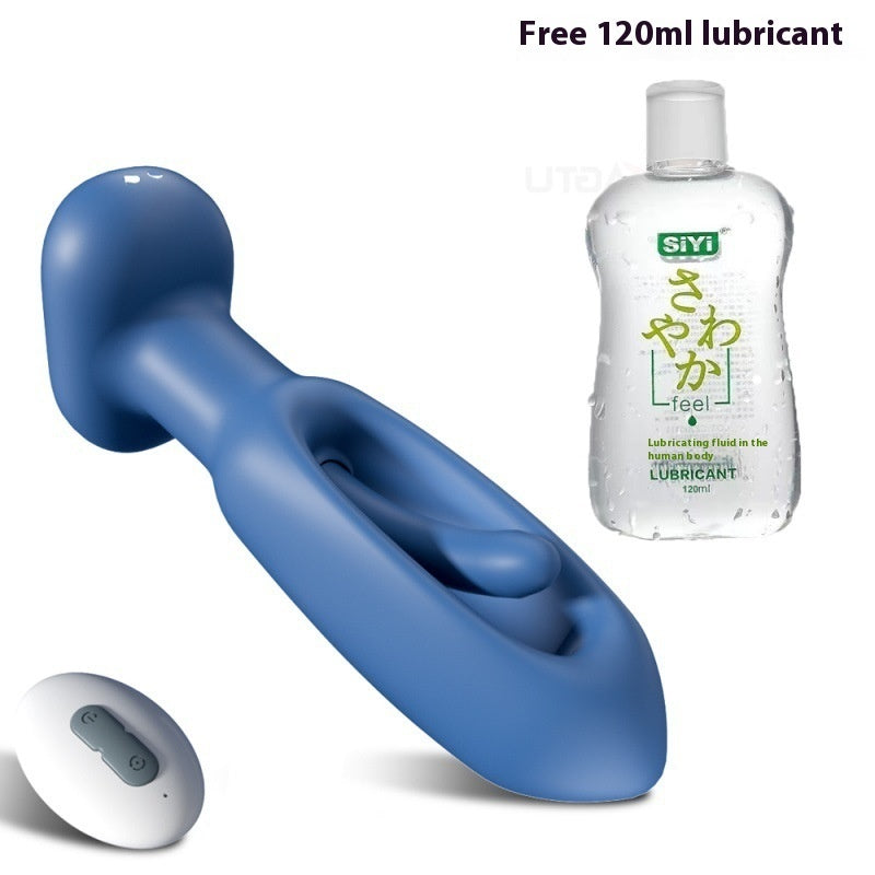 Mobile-Controlled Prostate & Anal Plug with Remote/App Vibration – Silicone USB Rechargeable