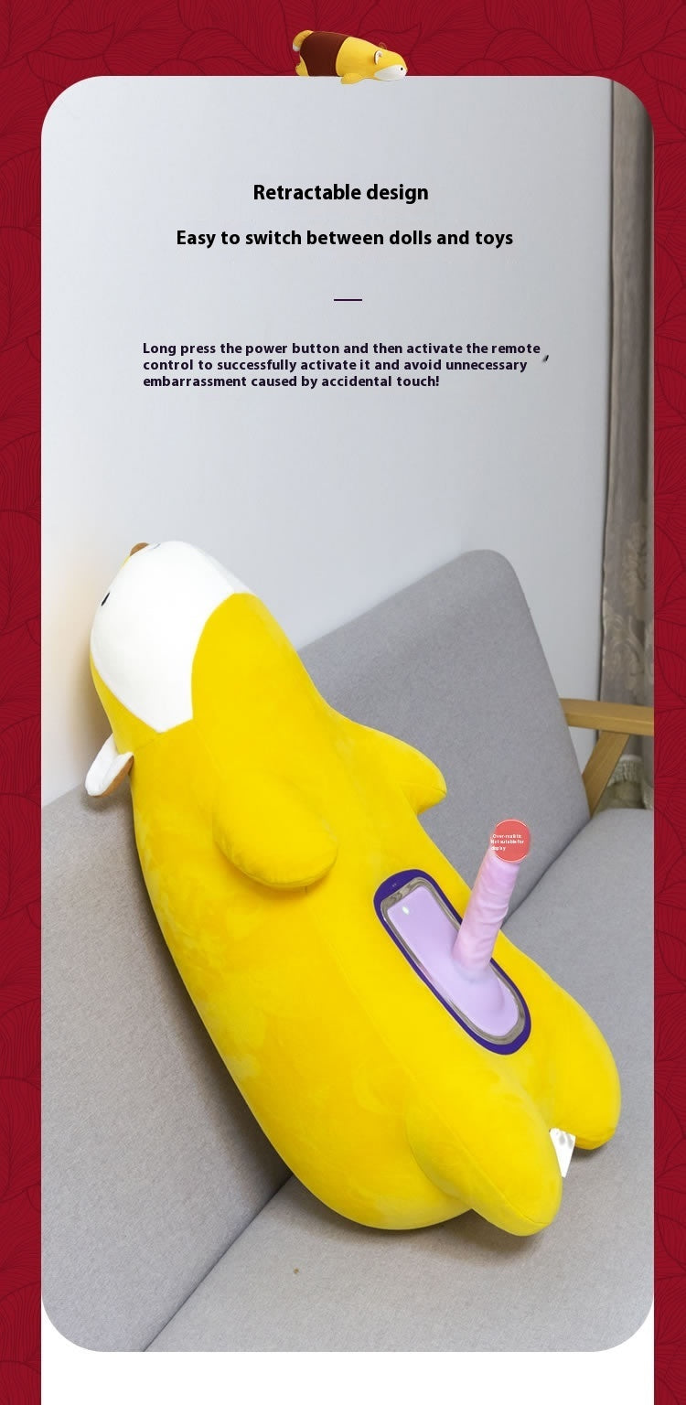 Polar Cannon – Remote-Control Plush Thrusting Doll with Hidden Heat & Vibration Core