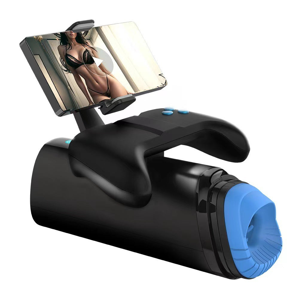 The GameChanger — Telescopic Mouth Simulator with Phone Mount & Burst Mode