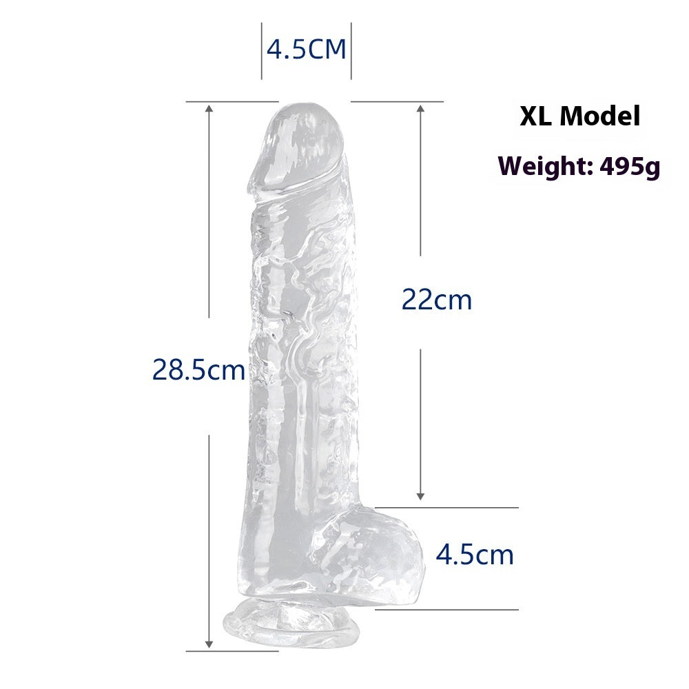 Crystal Crush — Transparent Fantasy Stick in 7 Dirty Sizes