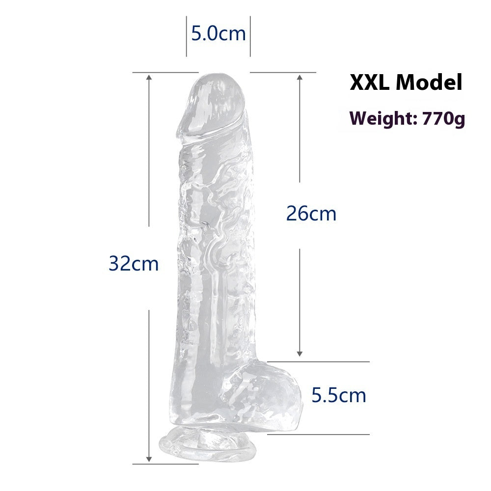 Crystal Crush — Transparent Fantasy Stick in 7 Dirty Sizes