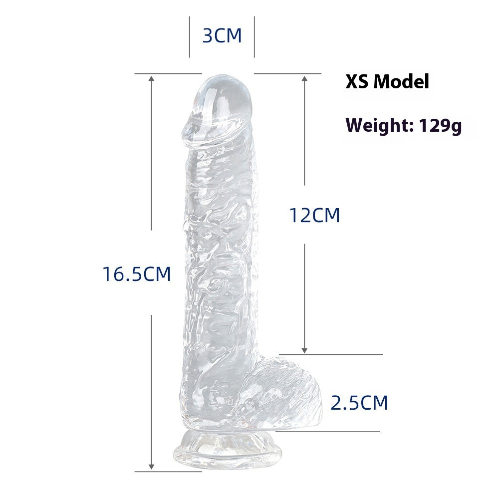 Crystal Crush — Transparent Fantasy Stick in 7 Dirty Sizes