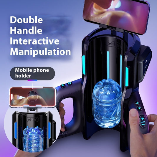 The Thunder Gun — Dual Handle Clamp Cup with Phone Mount