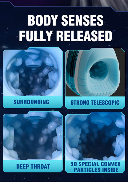 The GameChanger — Telescopic Mouth Simulator with Phone Mount & Burst Mode