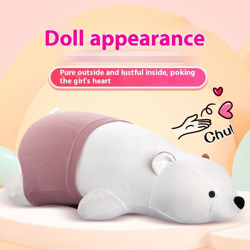 Polar Cannon – Remote-Control Plush Thrusting Doll with Hidden Heat & Vibration Core