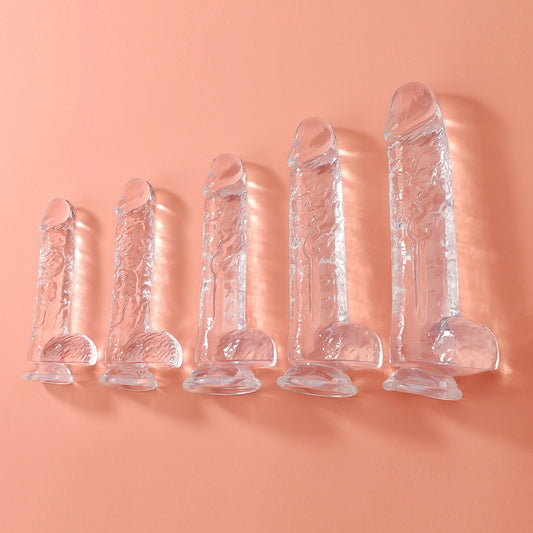 Crystal Crush — Transparent Fantasy Stick in 7 Dirty Sizes